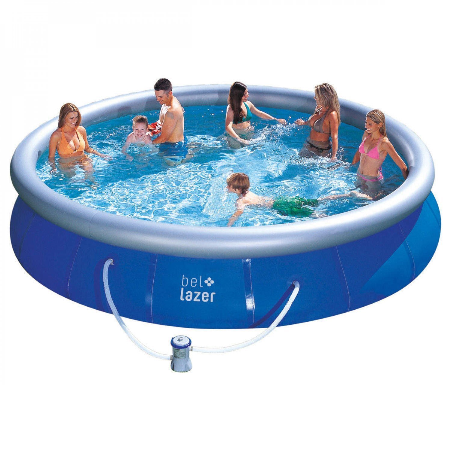 Piscina Inflável Redonda 11.000L 457cmx91cm Bel Life é boa?