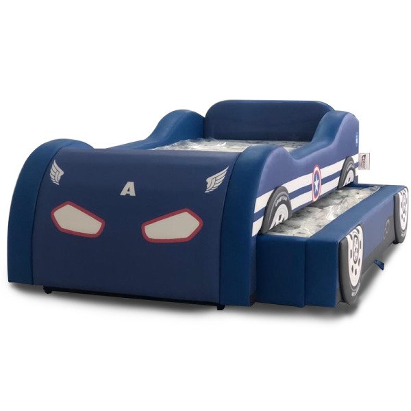 Bicama carros azul Clearance