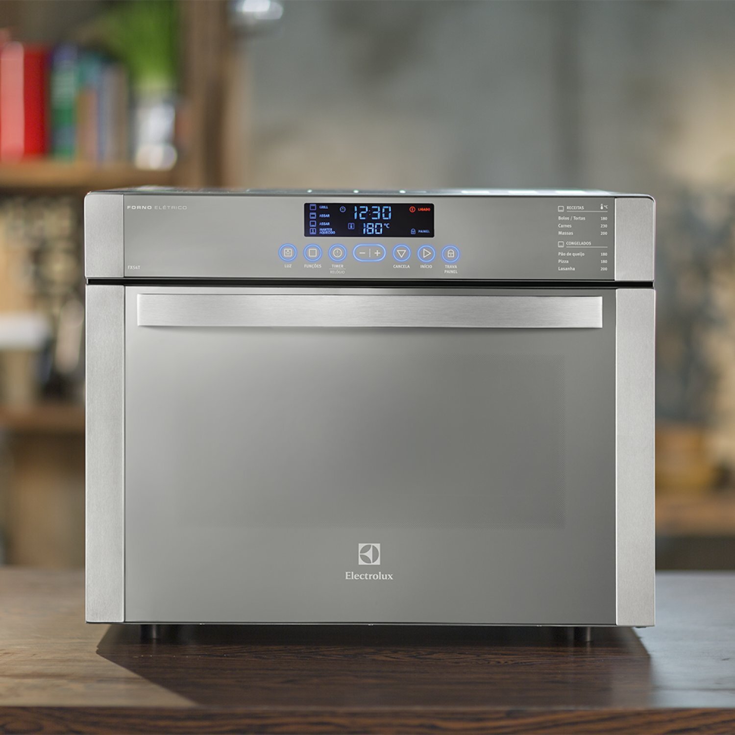 Forno Elétrico de Bancada Touch 44L FX54T Electrolux 110V Inox ...