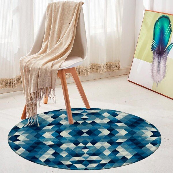 Tapete abstrato azul Clearance