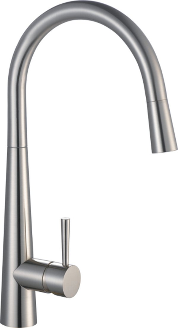 Torneira Gourmet de Cozinha Aço Escovado/ Inox Aço Escovado/Inox ...