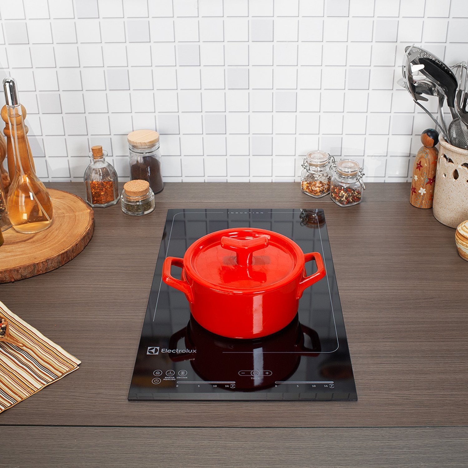 Cooktop Indução 2 Bocas Automático Dominó Electrolux 220V Preto