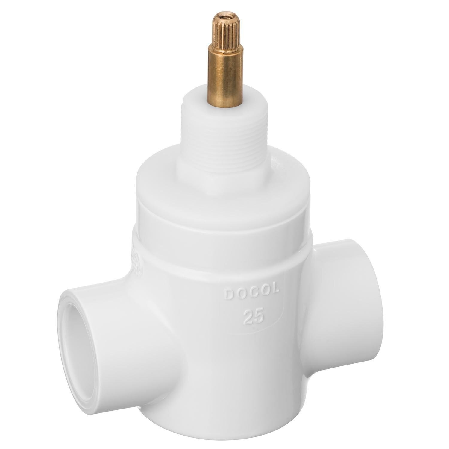 Menor preço em Registro Tipo Gaveta Docol BaseTec PVC 25mm Cromado