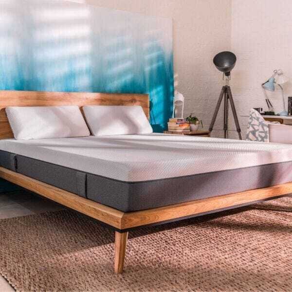 Colchão Emma Original Brasil Queen 158x198 Branco e Cinza MadeiraMadeira