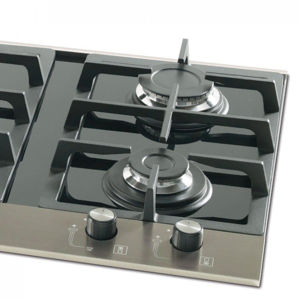 Cooktop 5 Bocas a Gás Automático Platinium Fischer Bivolt Preto