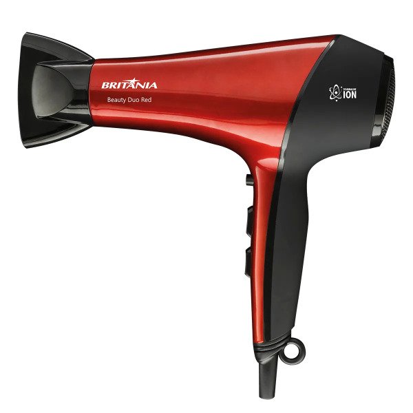 Menor preço em Kit Secador E Prancha de Cabelo Britânia Beauty Duo Vermelho 220V