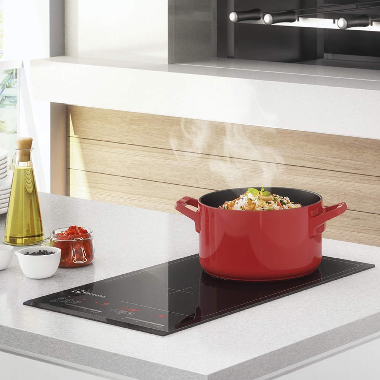 Cooktop Indução 2 Bocas Automático Dominó Electrolux 220V Preto