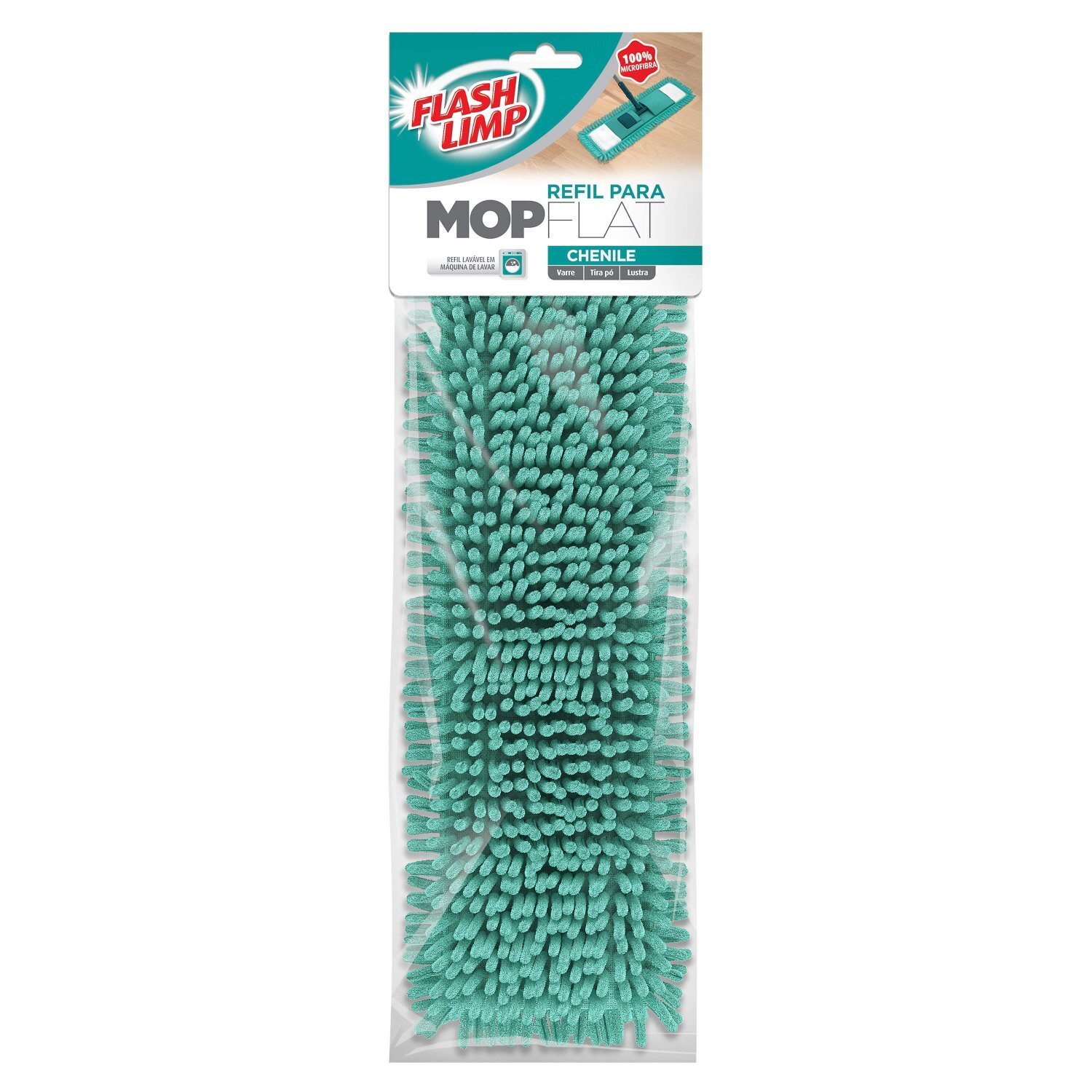 Refil para MOP Flat Chenille Euro Home Verde é ruim? Refil para MOP Flat Chenille Euro Home Verde é boa?