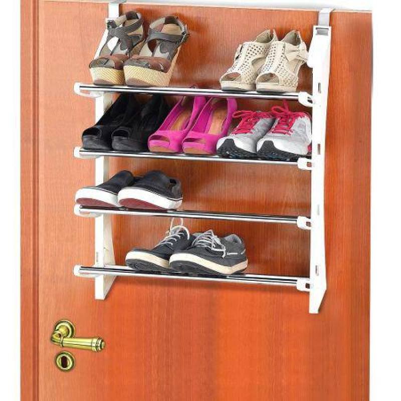 Sapateira Retrátil 12 Pares Luxo Para Porta ou Parede 
