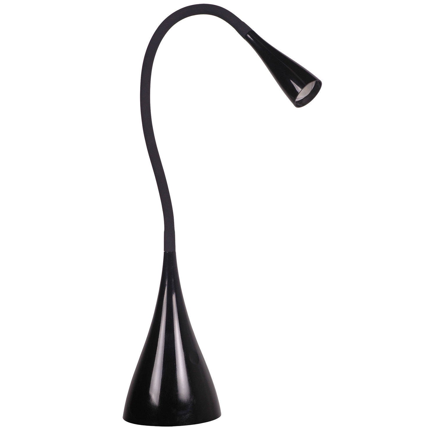 Luminaria De Mesa Led Flexivel Taschibra Tlm 07 Preto Madeiramadeira
