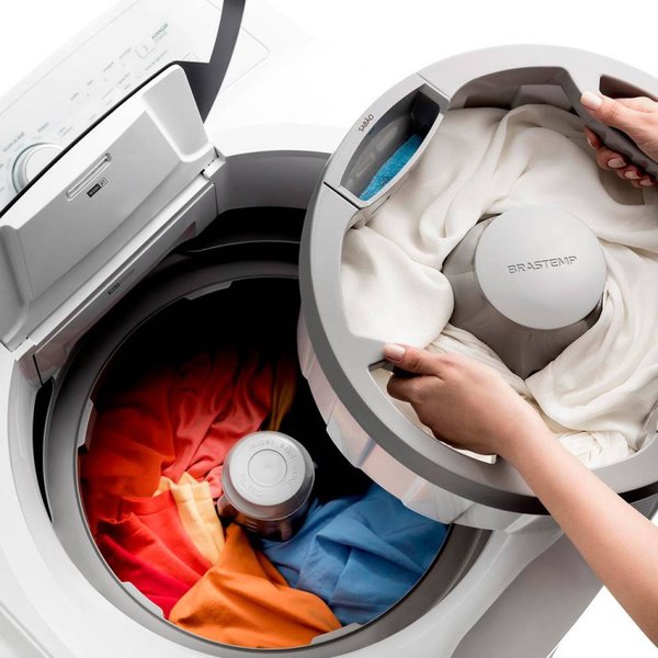 Máquina de Lavar Roupas Brastemp Automática 15kg Double Wash 220V Branco MadeiraMadeira Máquina de Lavar Roupas Brastemp Automática 15kg Double Wash 220V Branco MadeiraMadeira