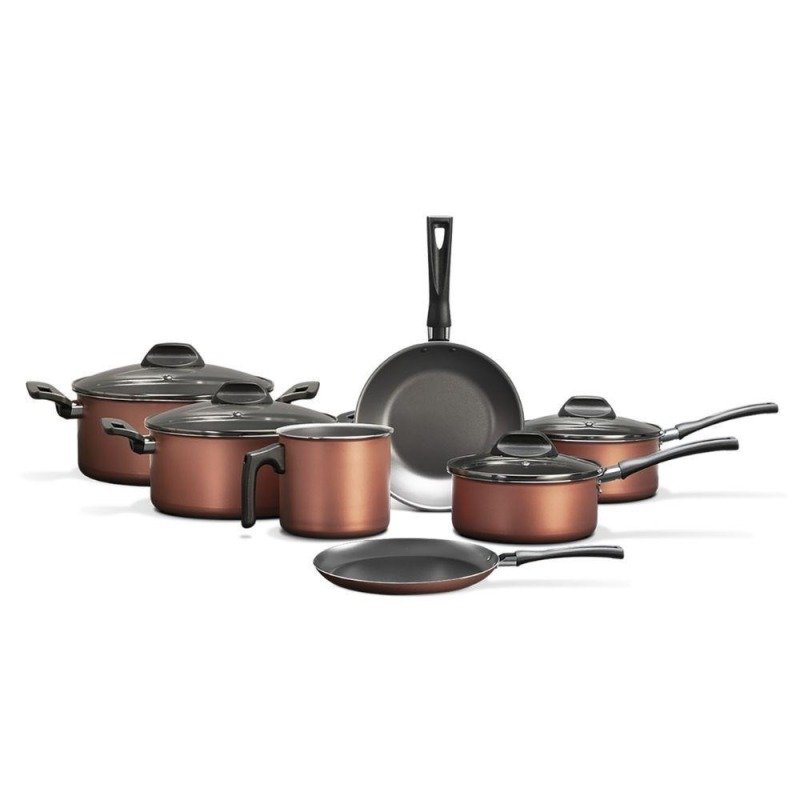 Conjunto de Panela Clove Cobre 7 peças Brinox COBRE COBRE é boa?