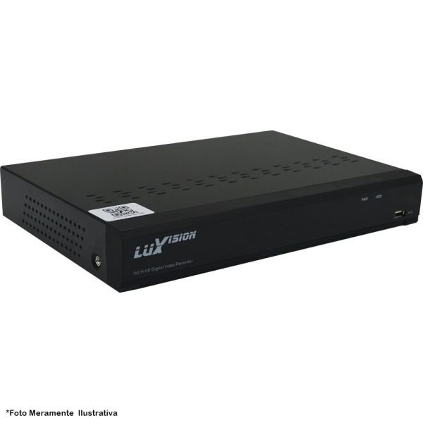 DVR Luxvision ECDALL 1080N 16Ch 720P + HD 500GB Pipeline de CFTV