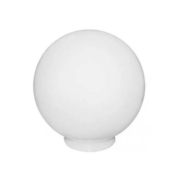 Globo Acrilico De Luminaria Jardim Poste Arandela 15x30 Eurolume 0020