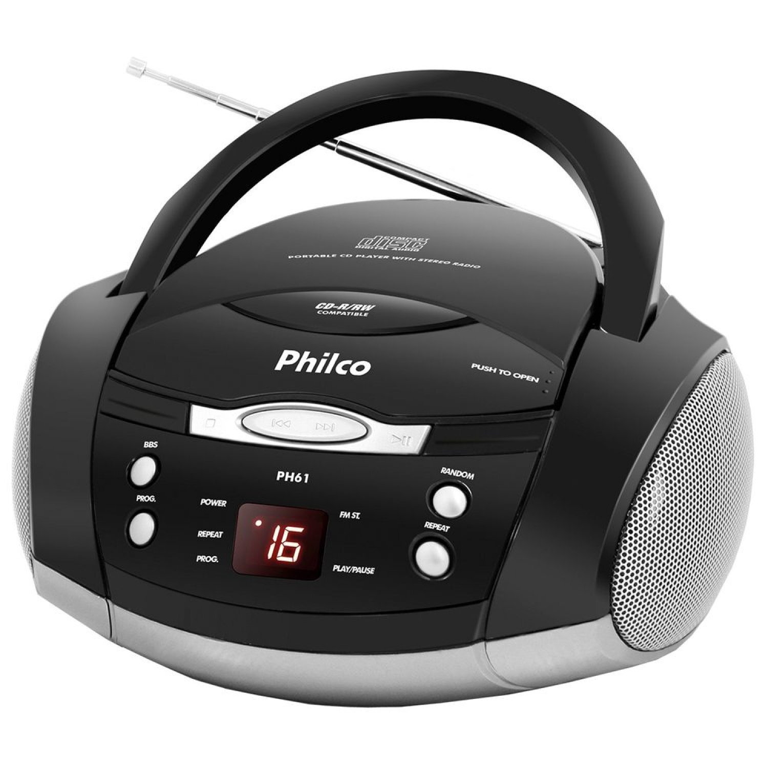 Boombox Som Portátil PH61 Philco - Bivolt é boa?