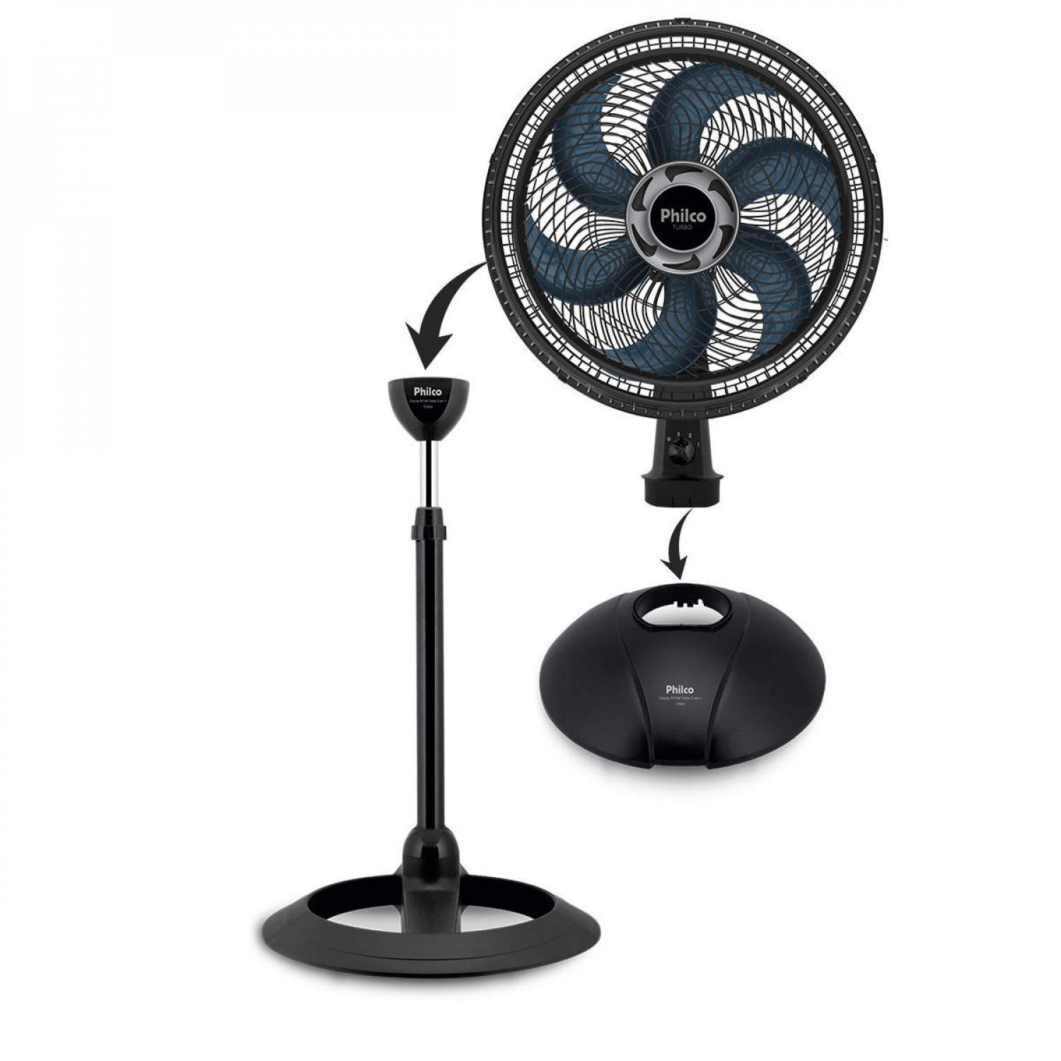 Ventilador Coluna 2 em 1 PVT40AZ Turbo Philco 127V é boa?
