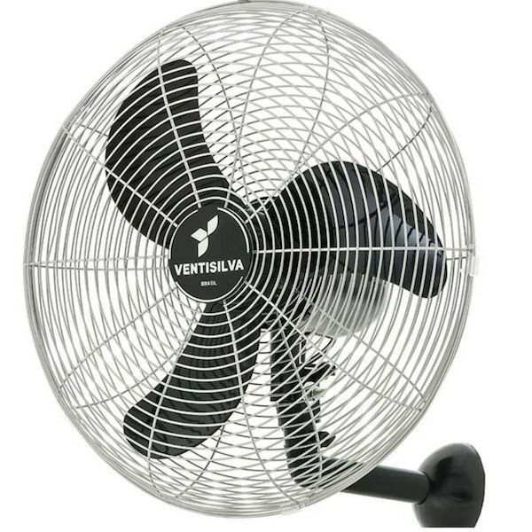 Ventilador de Parede Ventisilva 50 Silencioso e Potente - Preto com ...