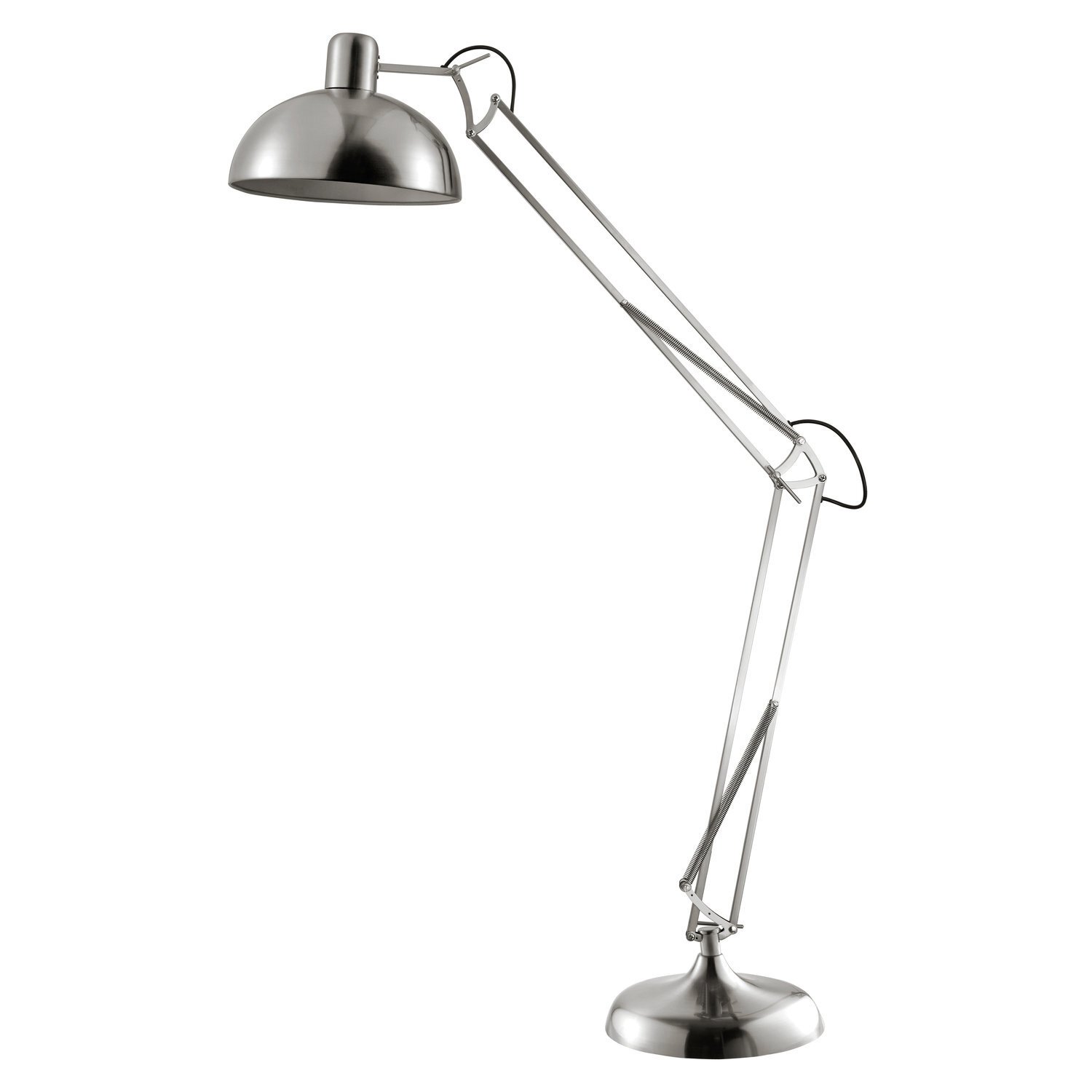 Luminária de Chão Articulada Mart Collection Cromado MadeiraMadeira