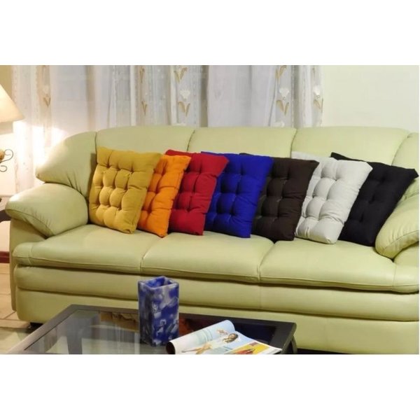 Kit 18 Almofadas Futon 40 x 40 Oxford Liso MadeiraMadeira