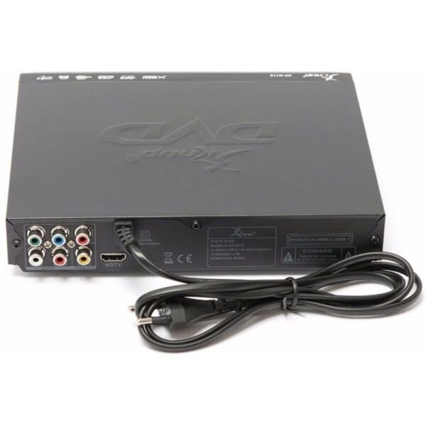 Dvd Player Com Saida Hdmi Funcao Karaokê E Ripping Mp3 MadeiraMadeira