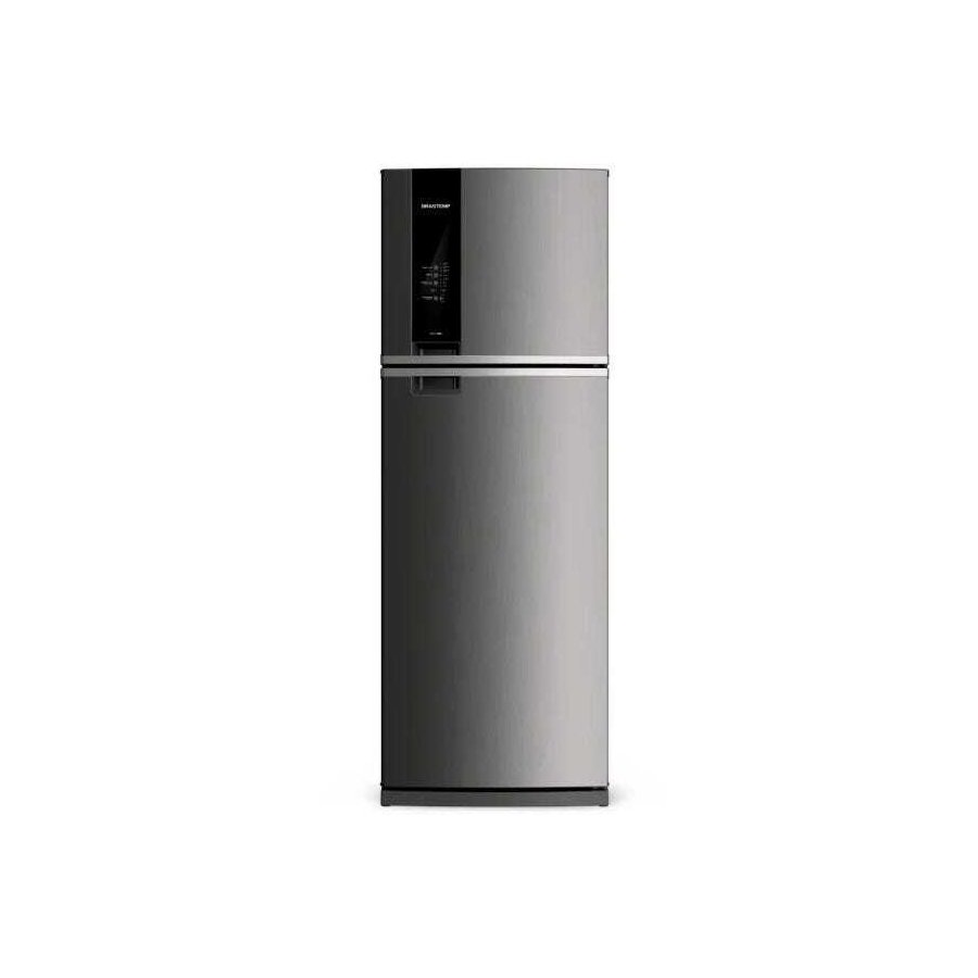 Refrigerador Brastemp Frost Free Duplex 500l 2 Portas Inox 127v Brm57ak Inox Madeiramadeira