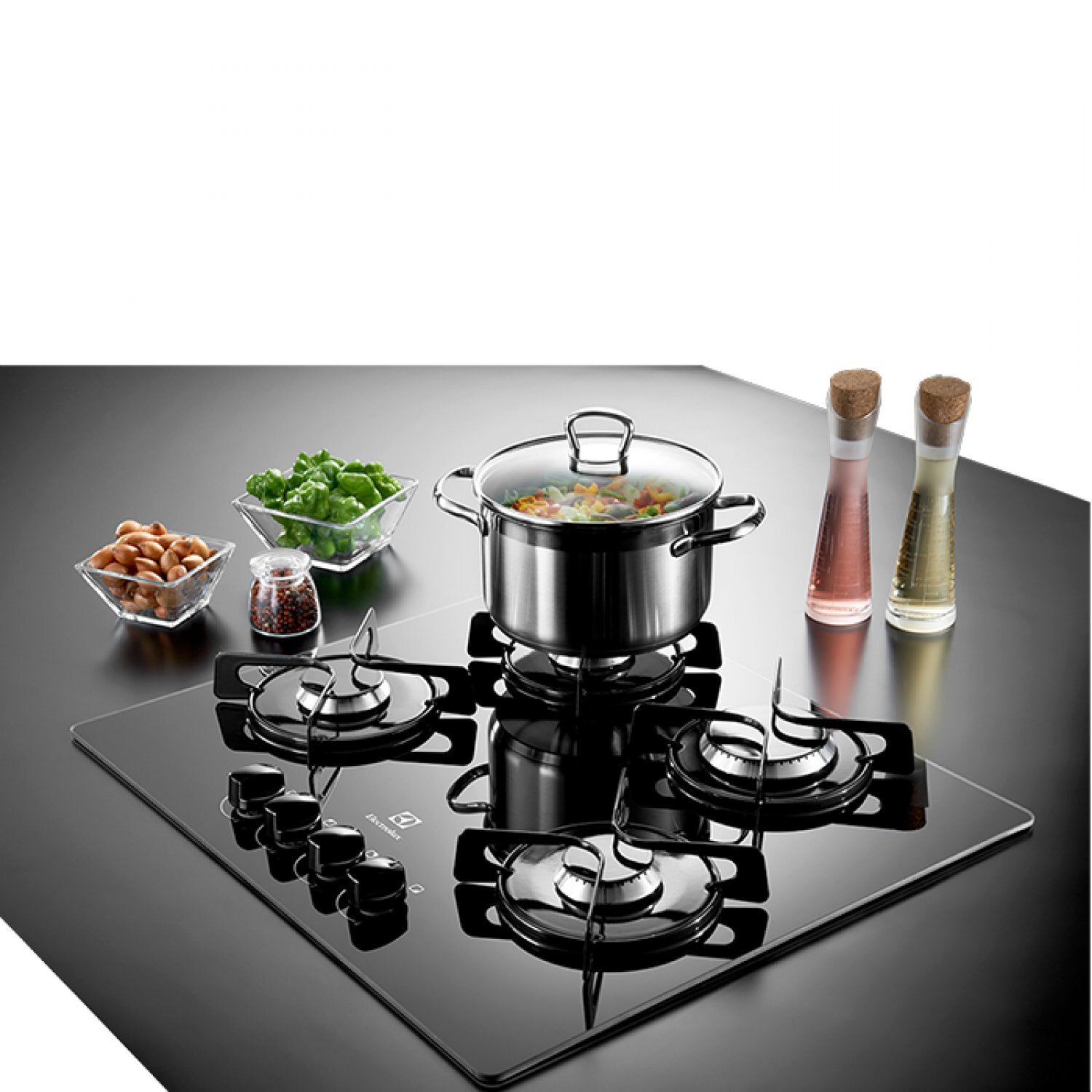 Cooktop Electrolux 4 Bocas a Gás Superautomático Mesa em Vidro GC60V