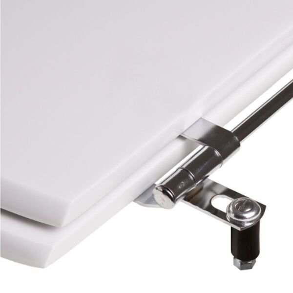 Assento Sanitario Poliester Antimicrobiano Carrara Branco Para