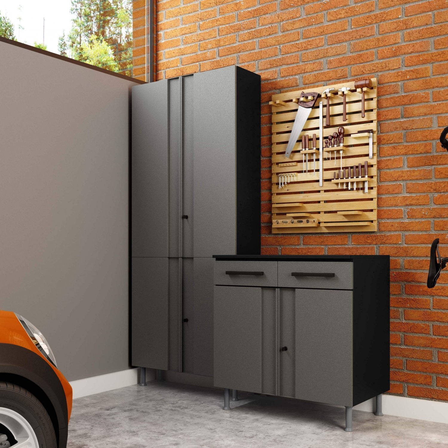 Armario Multiuso 4 Portas - Armario Gallery