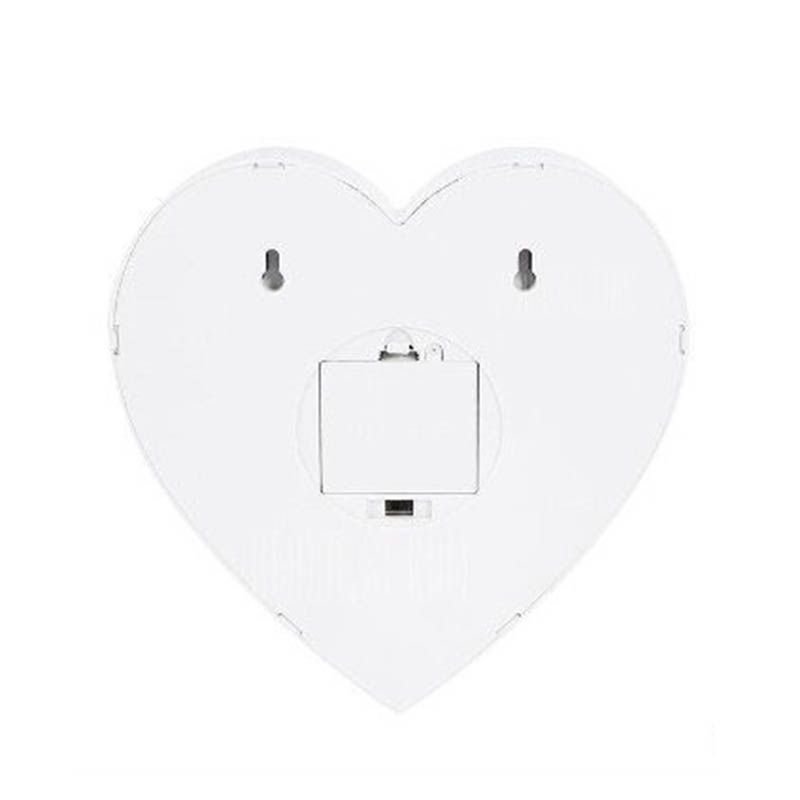 Luminaria 3d Infinito Coracao Espelho Led Profundidade Quarto Luz Qz3803 Rosa Rosa Madeiramadeira