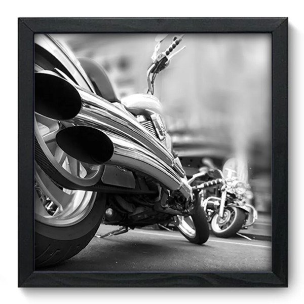 Quadro Decorativo - Moto - 141qddp Menor preço em Quadro Decorativo - Moto - 141qddp