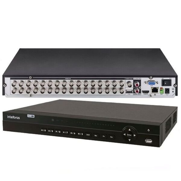 DVR MHDX 1132 GRAVADOR DIGITAL DE VÍDEO 32 CANAIS INTELBRAS MULTI