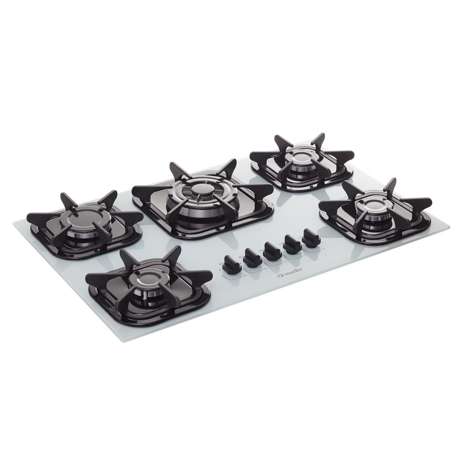 Cooktop 5 Bocas Tripla Chama a Gás Superautomático Mueller Bivolt