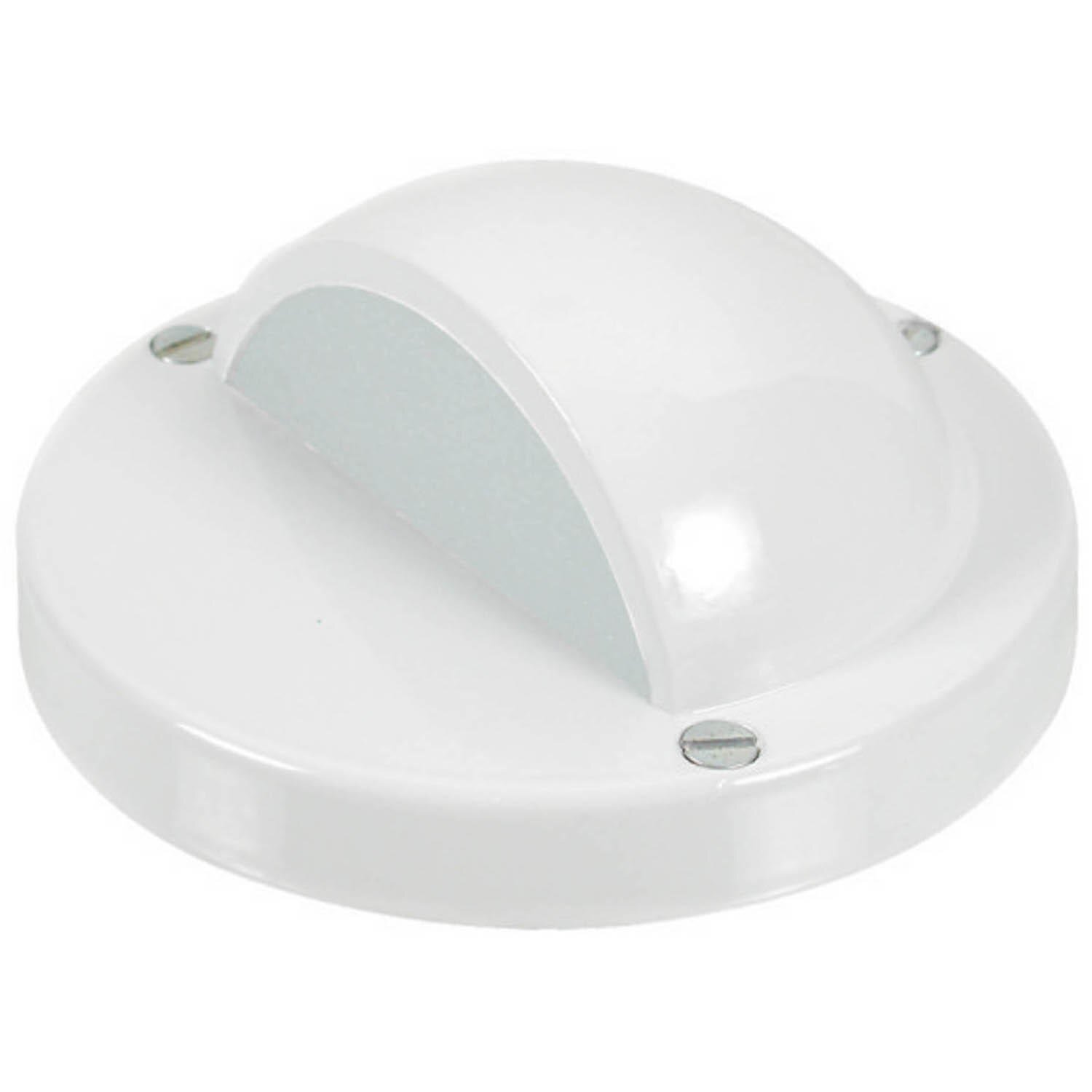 Luminária Externa Sobrepor Hamburgo com Cobertura Germany Branco MadeiraMadeira