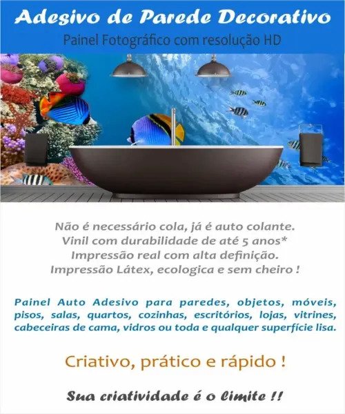 Adesivo Autocolante Painel Sereia Quarto Menina Praia Decoracao M148 Madeiramadeira