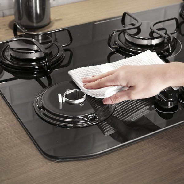 Cooktop Electrolux 5 Bocas a Gás Superautomatico Mesa em Vidro GC70V