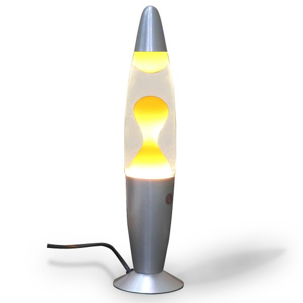 Luminária / Abajur Lava Lamp / Lava Motion Amarelo / Amarela 34