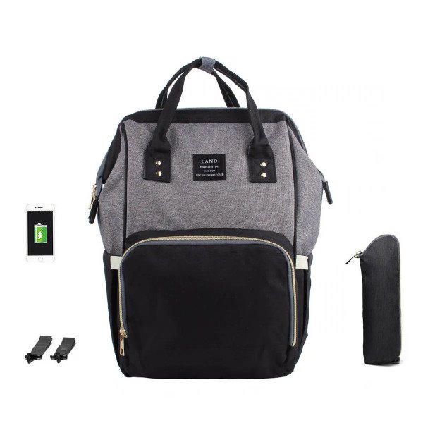 Mochila bolsa maternidade land original impermeável Clearance