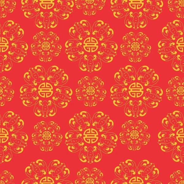 Papel De Parede Adesivo Vintage Vermelho E Amarelo 486 Madeiramadeira
