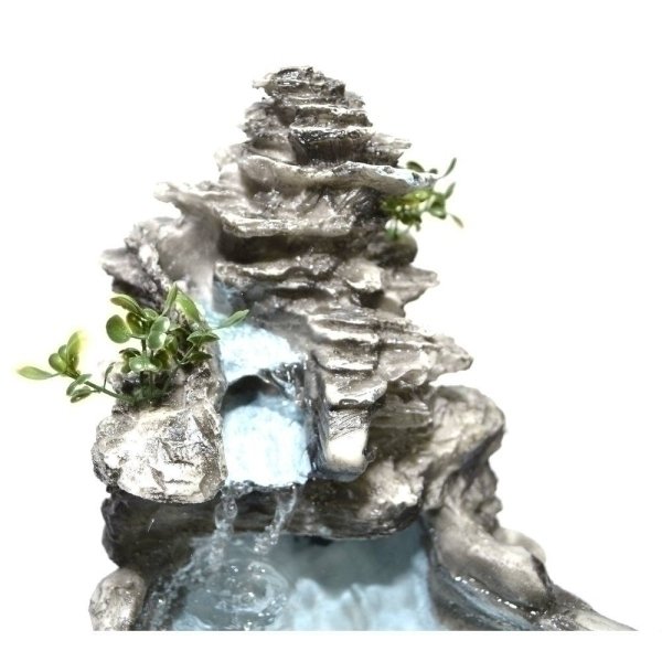 Fonte Agua Cascata Decorativa Laguinho Tipo Pedra 110 V Madeiramadeira