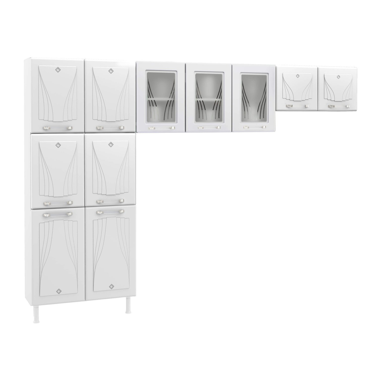 Cozinha Compacta 3 Peças sem Balcão Star Telasul Branco é boa?