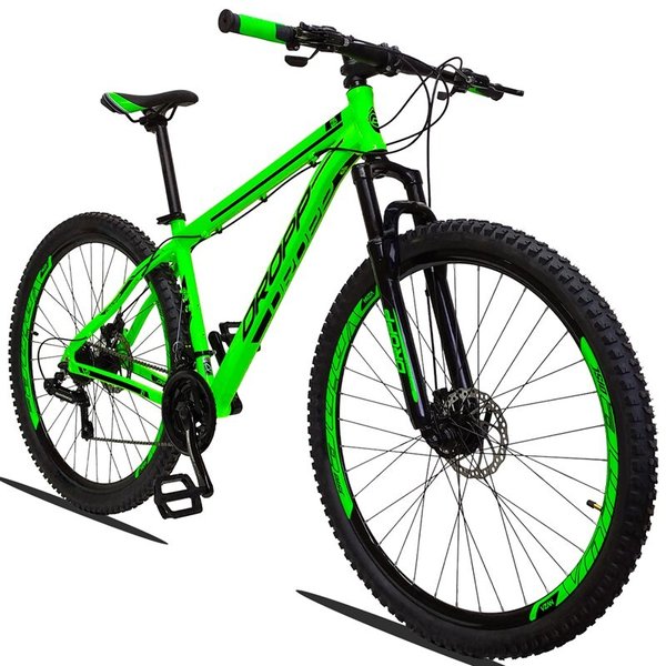 Bicicleta Aro 29 Quadro 17 Alumínio 21v Câmbio Shimano Freio Disco ...
