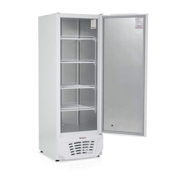 Freezer Vertical Porta de Vidro Aquecida 573L Profissional Gelopar 220V