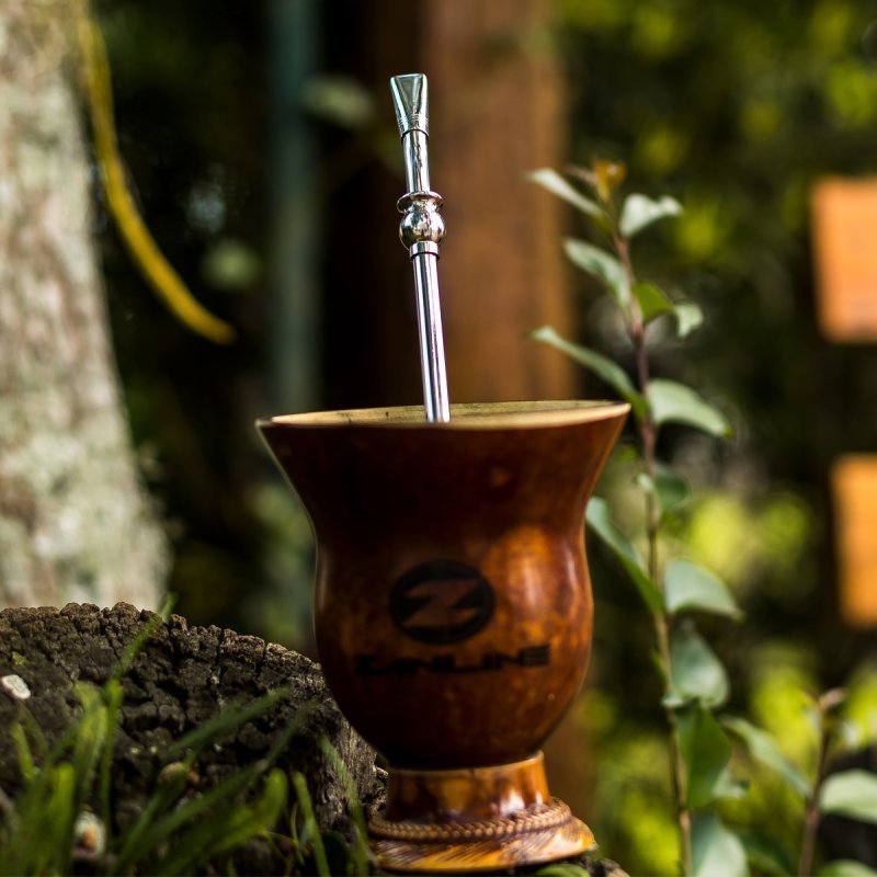 Bomba De Chimarrao Cuia Aco Inox Bomba Para Mate Inteira Inox Madeiramadeira