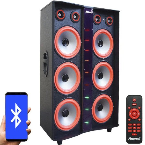 Caixa De Som Potente 3000w