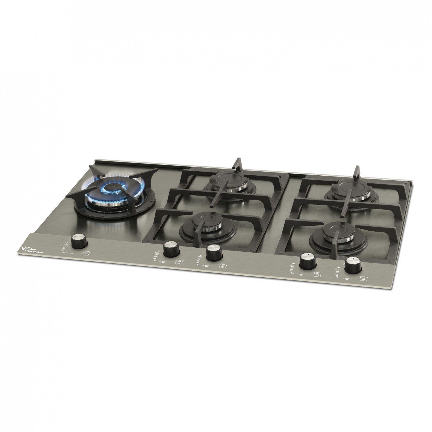 Cooktop 5 Bocas a Gás Automático Platinium Prime Fischer Bivolt Cinza é boa?
