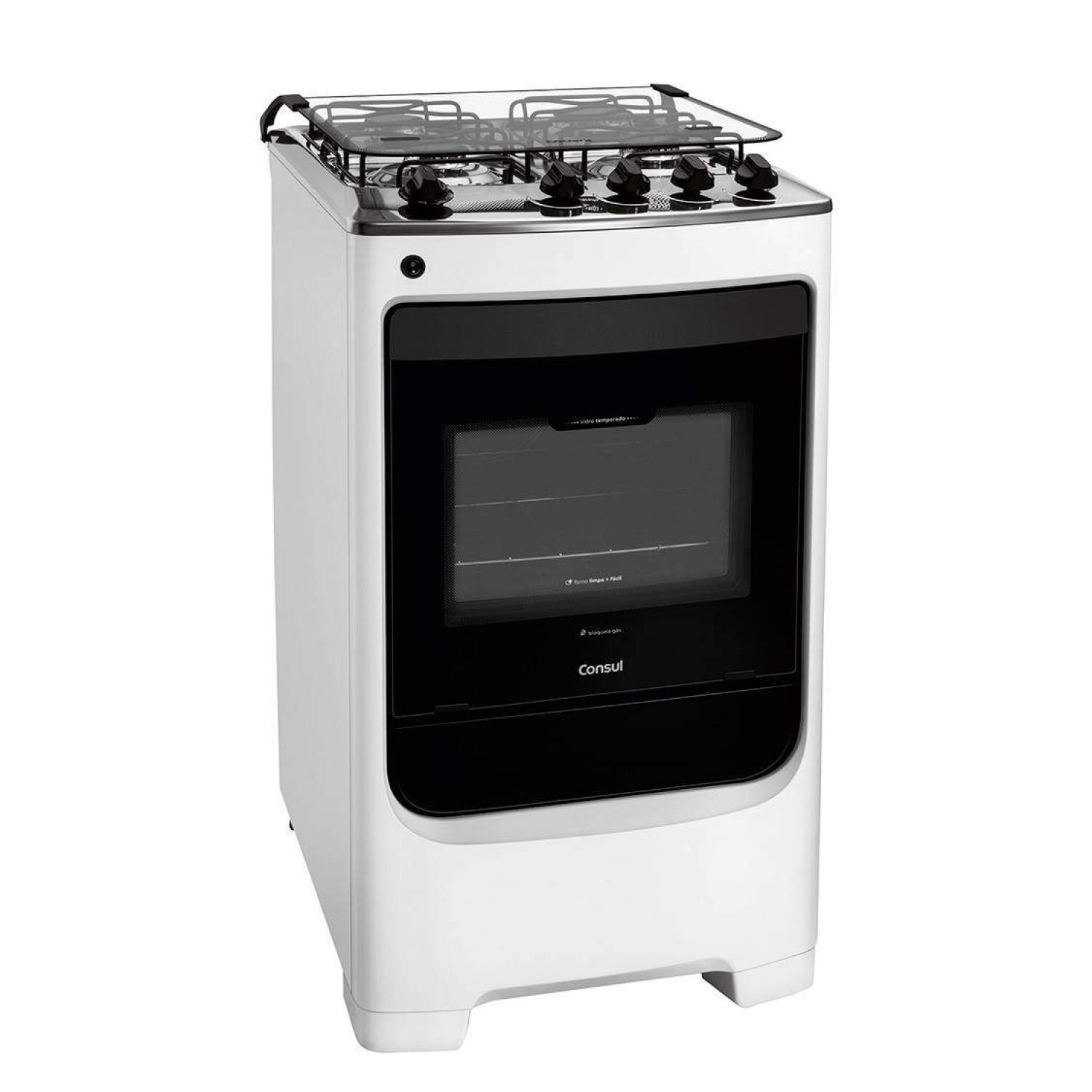 Fogão 4 Bocas de Piso Bivolt Consul Branco é boa?