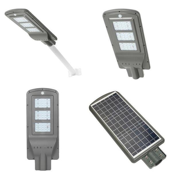 Luminaria Publica Solar Led Com Placa Solar Completa 60w MadeiraMadeira