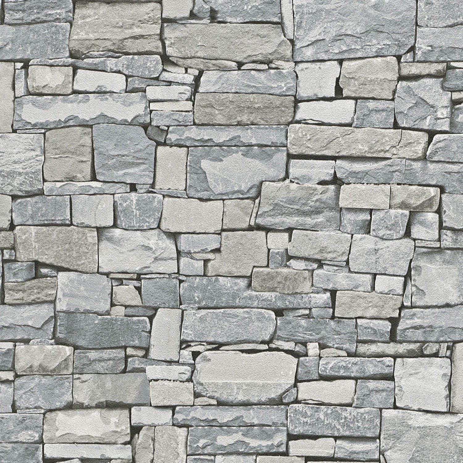 Papel De Parede Natural Moderno Pedra Mambo Finottato Rolo De 10m Cinza Bege Madeiramadeira